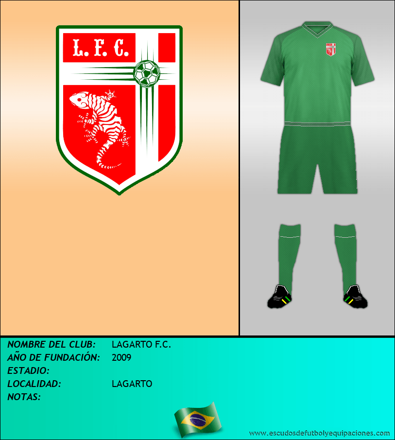 Escudo de LAGARTO F.C.