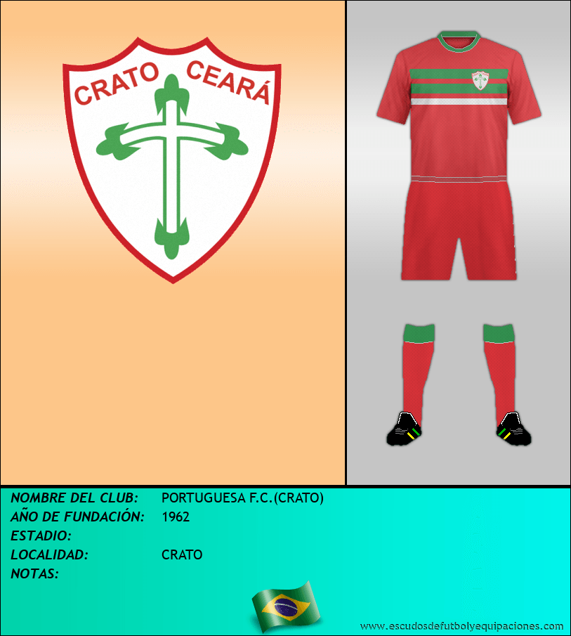 Escudo de PORTUGUESA F.C.(CRATO)