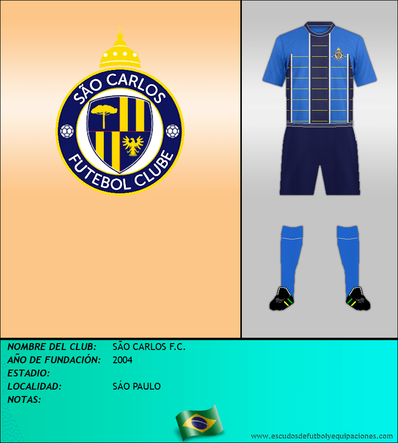 Escudo de SÃO CARLOS F.C.