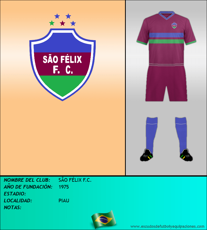 Escudo de SÃO FÉLIX F.C.