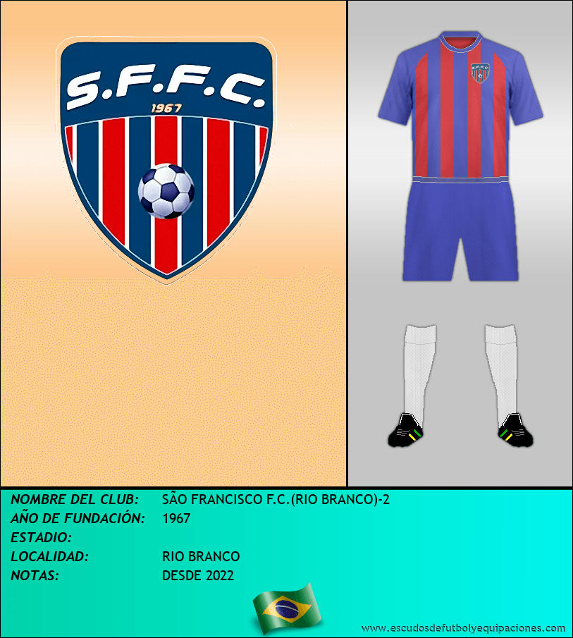 Escudo de SÃO FRANCISCO F.C.(RIO BRANCO)-2