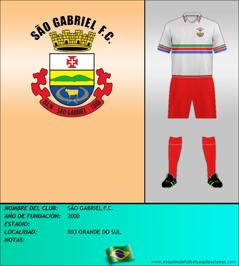 Escudo de SÃO GABRIEL F.C.