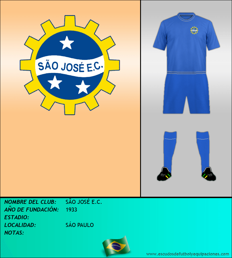 Escudo de SÃO JOSÉ E.C.