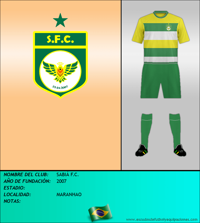 Escudo de SABIÁ F.C.