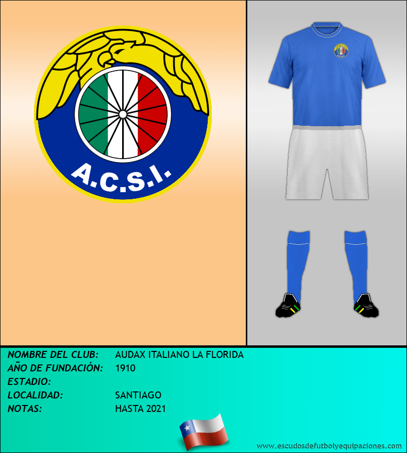 Escudo de AUDAX ITALIANO LA FLORIDA