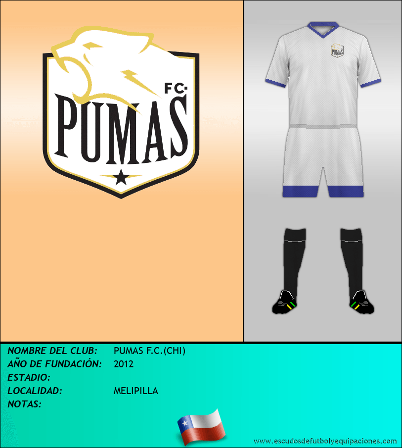 Escudo de PUMAS F.C.(CHI)