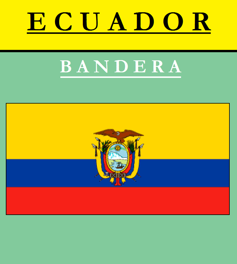 Escudo de BANDERA DE ECUADOR