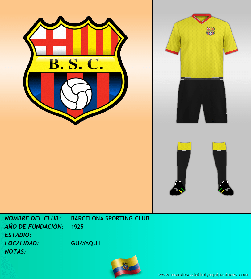 Escudo de BARCELONA SPORTING CLUB