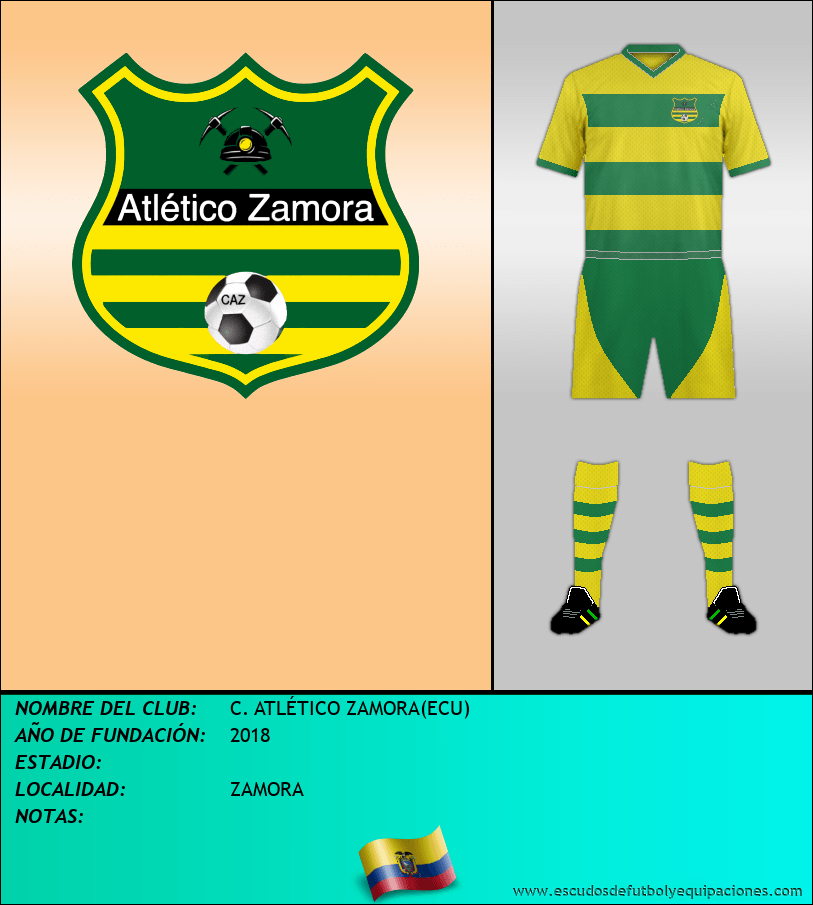 Escudo de C. ATLÉTICO ZAMORA(ECU)