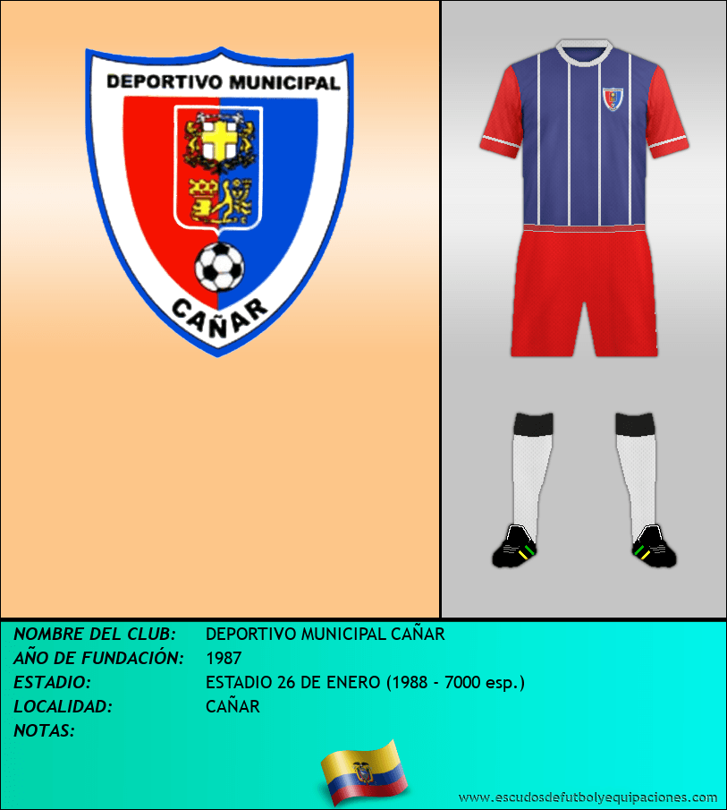 Escudo de DEPORTIVO MUNICIPAL CAÑAR