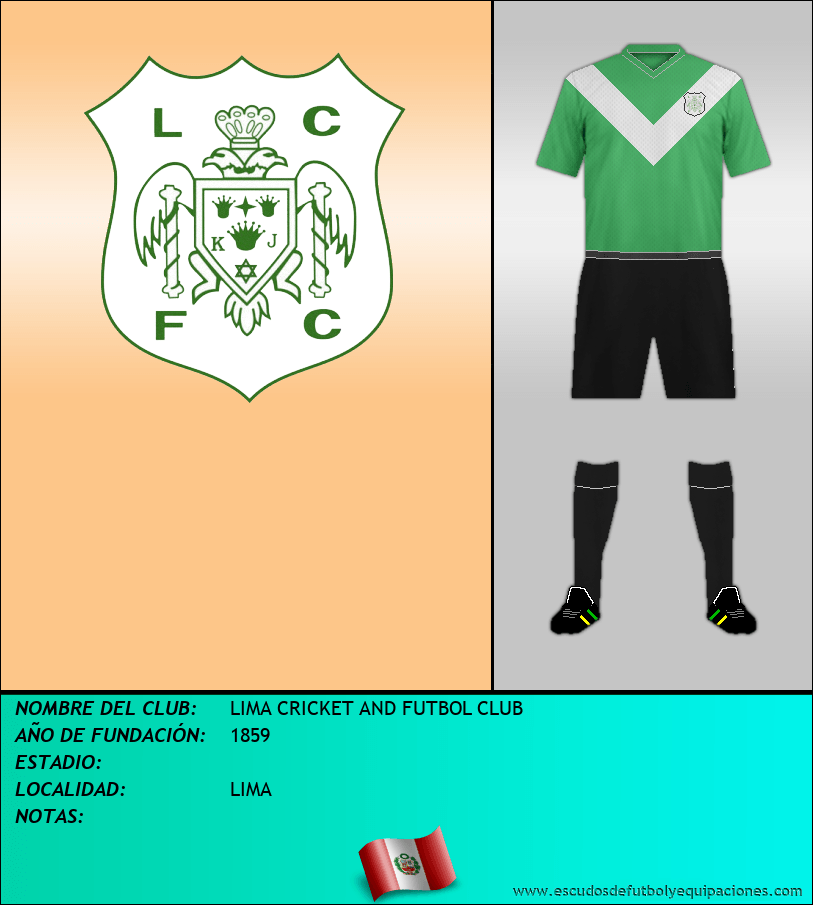 Escudo de LIMA CRICKET AND FUTBOL CLUB