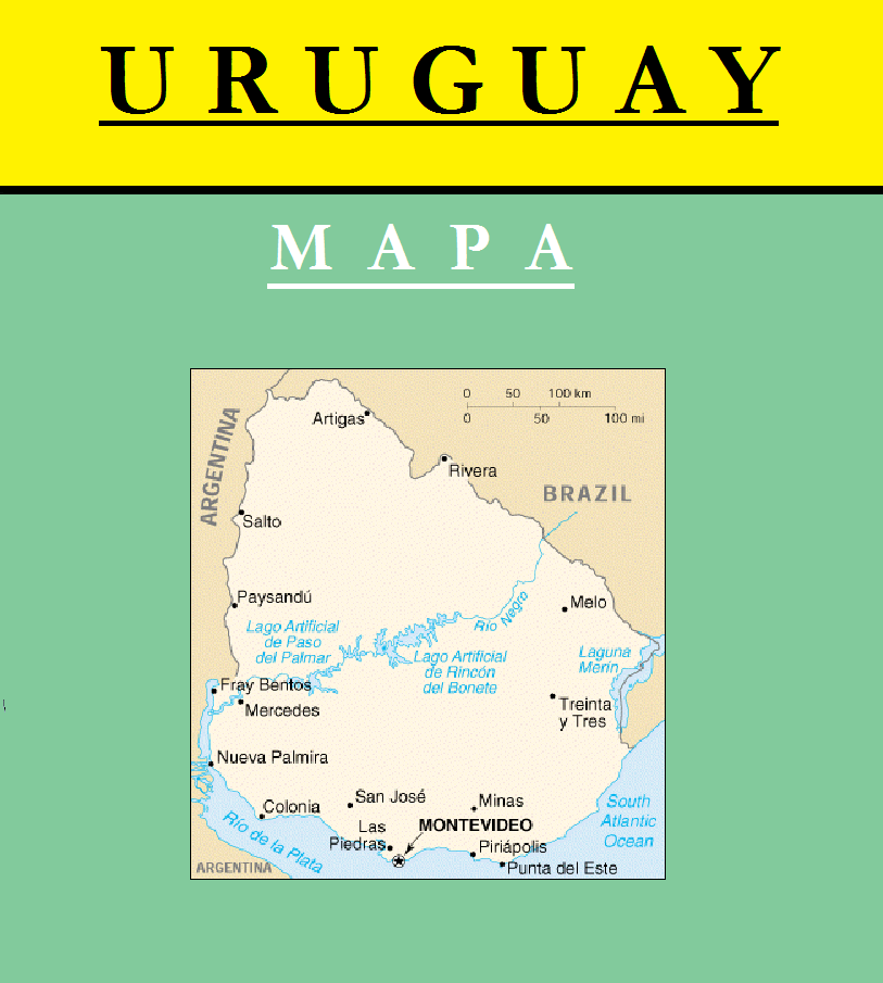 Escudo de MAPA DE URUGUAY