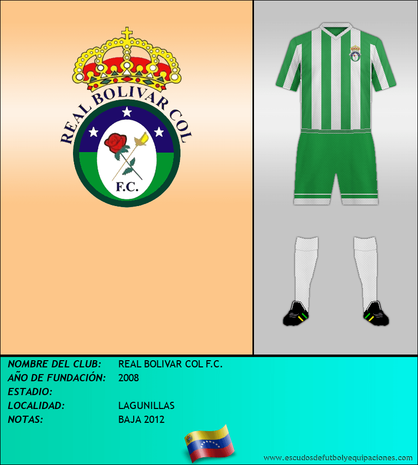 Escudo de REAL BOLIVAR COL F.C.