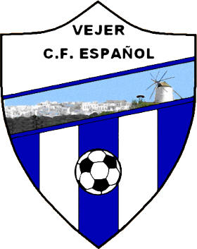 Escudo de C.F. ESPAÑOL DE VEJER (ANDALUCÍA)