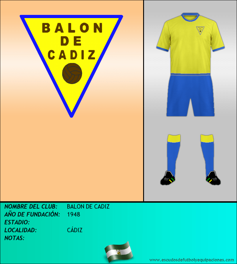 Escudo de BALON DE CADIZ