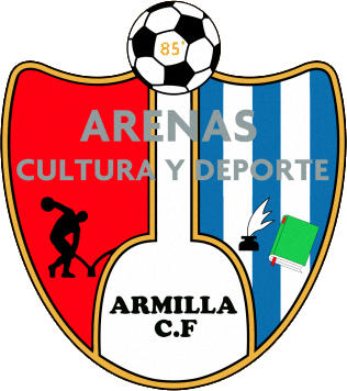 Escudo de C.F. ARENAS DE ARMILLA C. Y D.-1 (ANDALUCÍA)