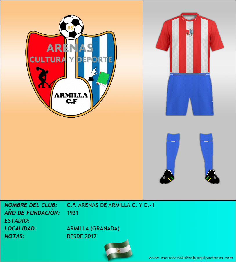 Escudo de C.F. ARENAS DE ARMILLA C. Y D.-1