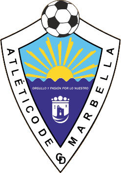 Escudo de C.D. ATLÉTICO MARBELLA BALOMPIÉ-1 (ANDALUCÍA)
