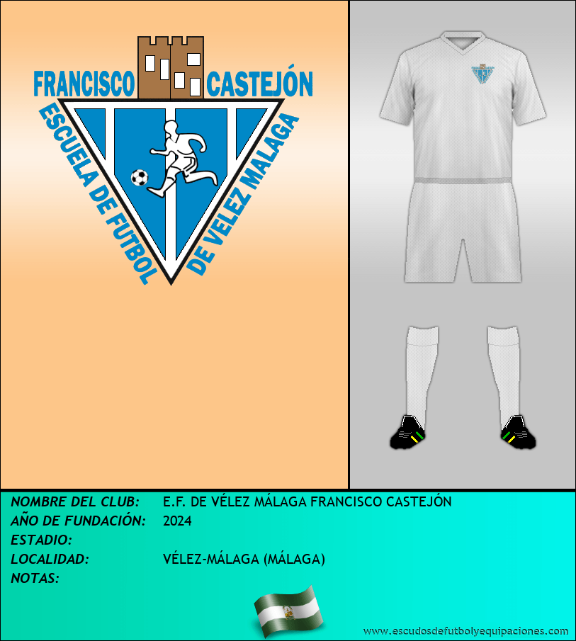 Escudo de E.F. DE VÉLEZ MÁLAGA FRANCISCO CASTEJÓN