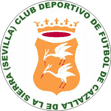 Escudo de C.D. DE F. CAZALLA DE LA SIERRA (ANDALUCÍA)