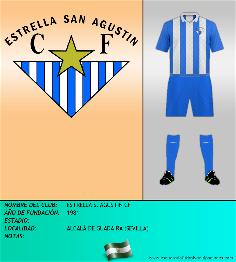 Escudo de ESTRELLA S. AGUSTIN CF