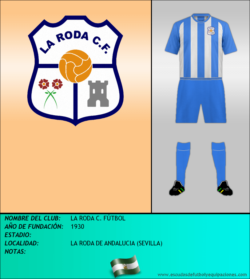 Escudo de LA RODA C. FÚTBOL