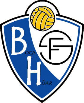 Escudo de BOCA HÍJAR F.C. (ARAGÓN)