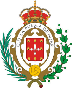 Escudo de C.D. LA PUEBLA DE HÍJAR (ARAGÓN)