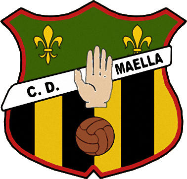 Escudo de C.D. MAELLA (ARAGÓN)