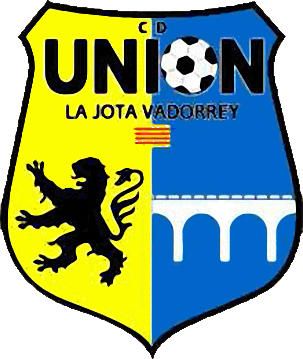 Escudo de C.D. UNIÓN LA JOTA VADORREY (ARAGÓN)