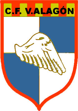 Escudo de C.F. VILLA DE ALAGÓN (ARAGÓN)