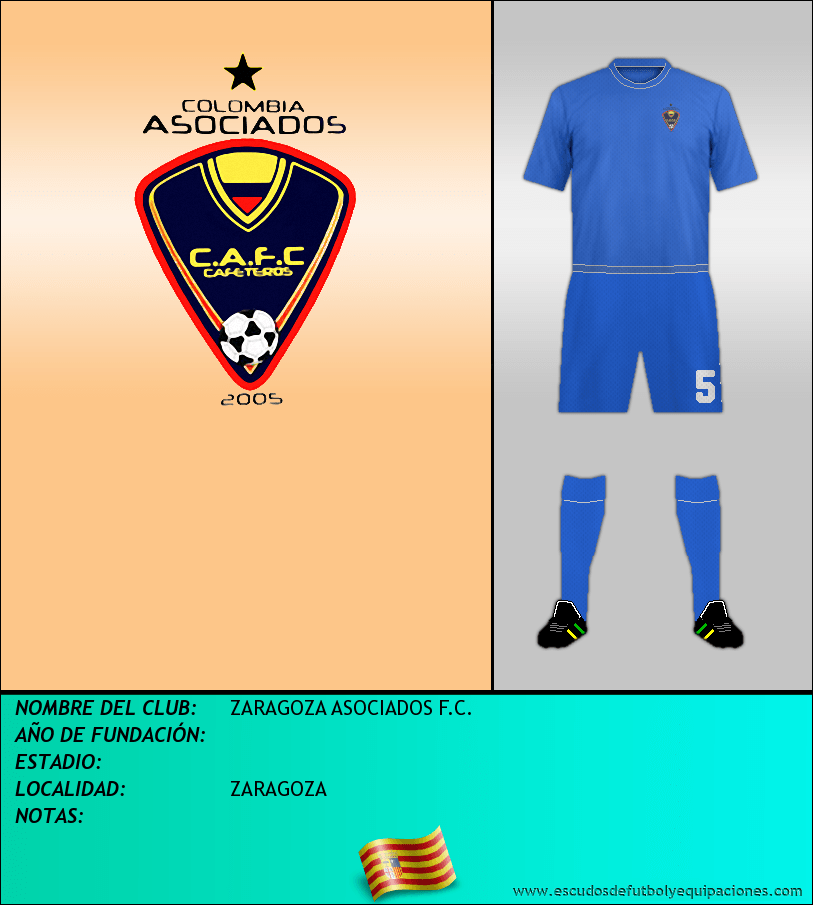 Escudo de ZARAGOZA ASOCIADOS F.C.