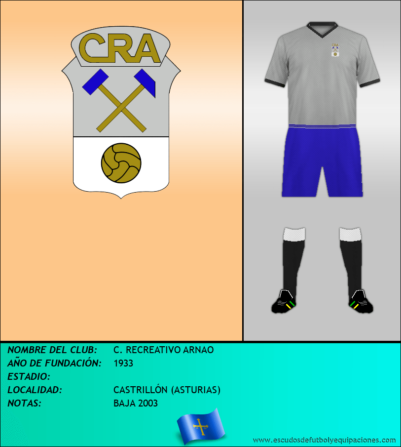 Escudo de C. RECREATIVO ARNAO