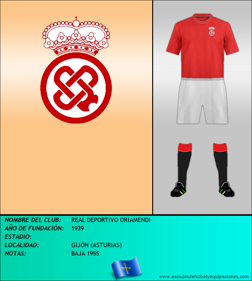 Escudo de REAL DEPORTIVO ORIAMENDI