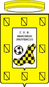 Escudo de C.D.B. MANCHEGO PROVENCIO (CASTILLA LA MANCHA)