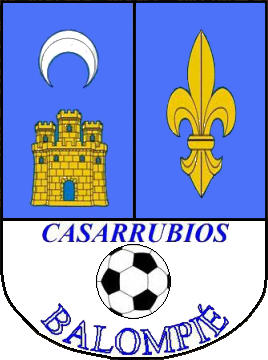 Escudo de C.D.E. CASARRUBIOS BALOMPIÉ (CASTILLA LA MANCHA)