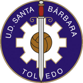Escudo de U.D. SANTA BÁRBARA (CASTILLA LA MANCHA)