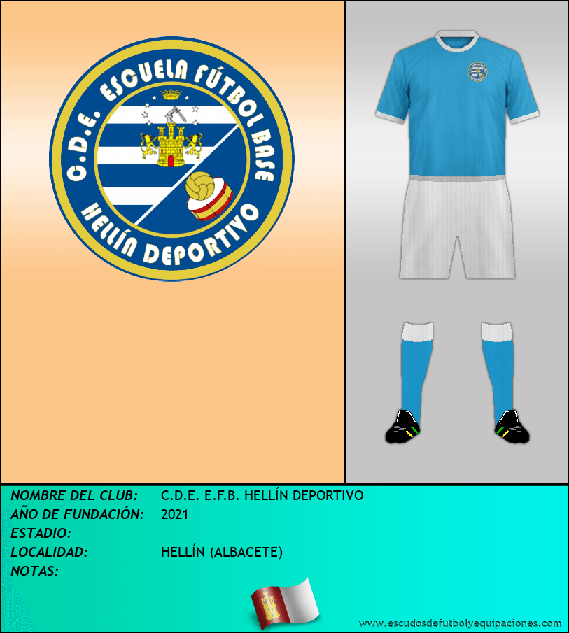 Escudo de C.D.E. E.F.B. HELLÍN DEPORTIVO