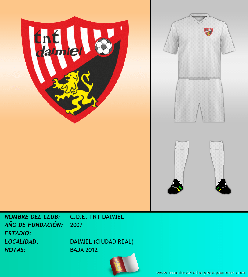 Escudo de C.D.E. TNT DAIMIEL