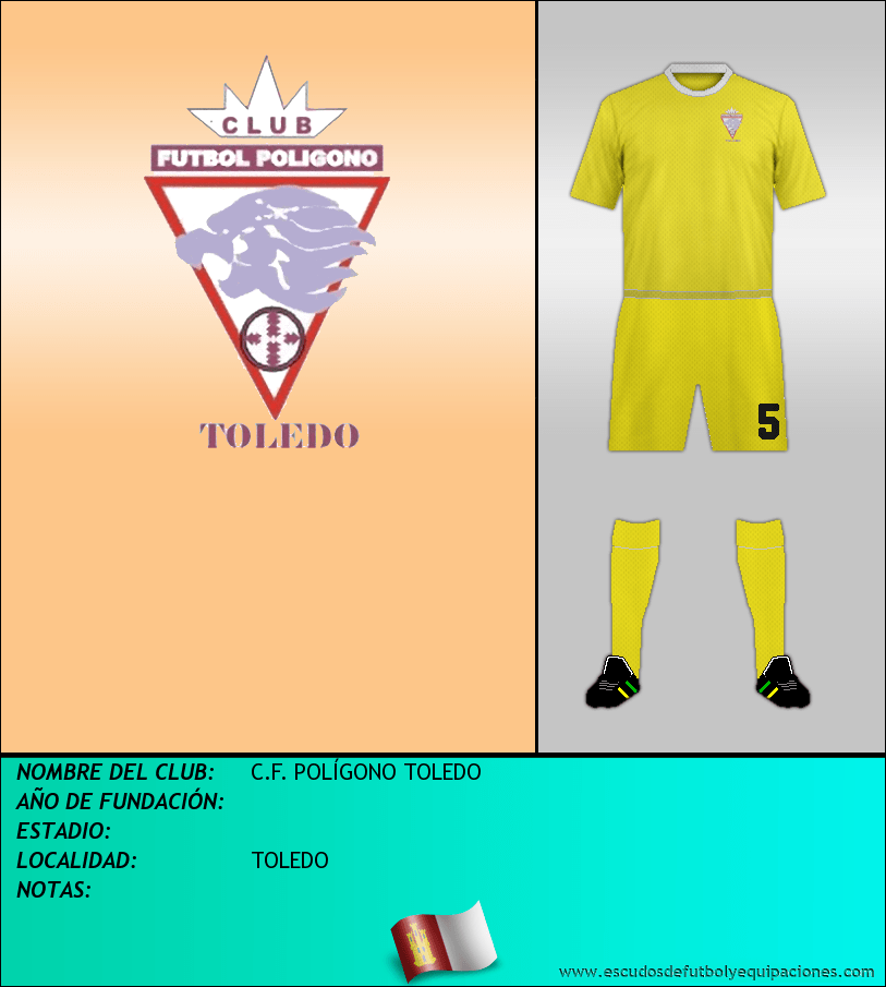 Escudo de C.F. POLÍGONO TOLEDO