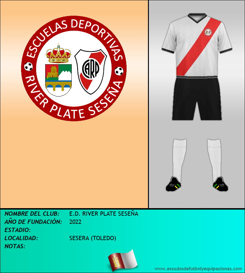 Escudo de E.D. RIVER PLATE SESEÑA