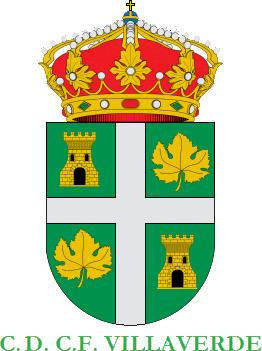 Escudo de C.D. C.F. VILLAVERDE (CASTILLA Y LEÓN)