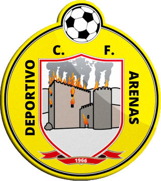 Escudo de DEPORTIVO ARENAS C.F. (CASTILLA Y LEÓN)
