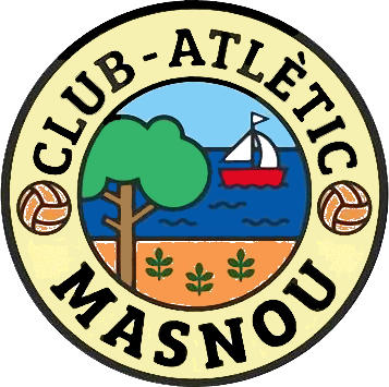 Escudo de C. ATLÈTIC MASNOU (CATALUÑA)