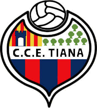 Escudo de C.C.E. TIANA (CATALUÑA)