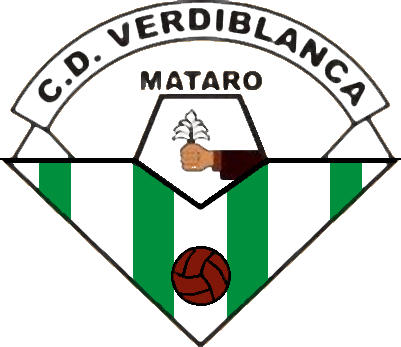 Escudo de C.D. VERDIBLANCA (CATALUÑA)
