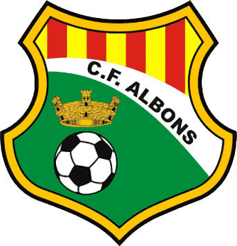 Escudo de C.F. ALBONS (CATALUÑA)