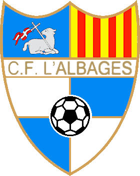 Escudo de C.F. L'ALBAGES (CATALUÑA)