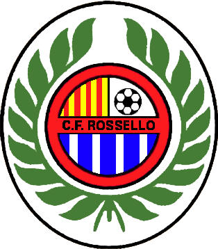 Escudo de C.F. ROSSELLÓ (CATALUÑA)