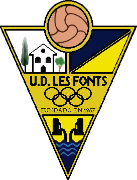 Escudo de U.E. LES FONTS (CATALUÑA)
